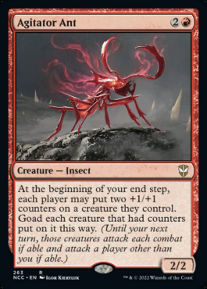 Agitator Ant [Streets of New Capenna Commander] | Lots Moore NSW