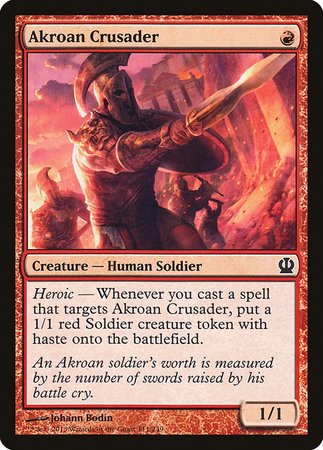 Akroan Crusader [Theros] | Lots Moore NSW