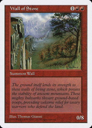 Wall of Stone [Fifth Edition] | Lots Moore NSW