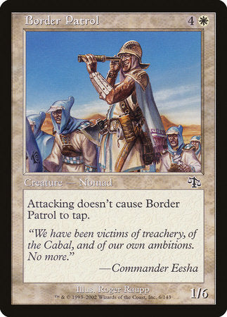 Border Patrol [Judgment] | Lots Moore NSW