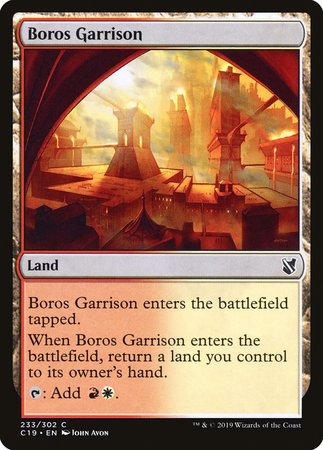 Boros Garrison [Commander 2019] | Lots Moore NSW