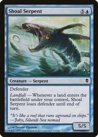 Shoal Serpent [Zendikar] | Lots Moore NSW