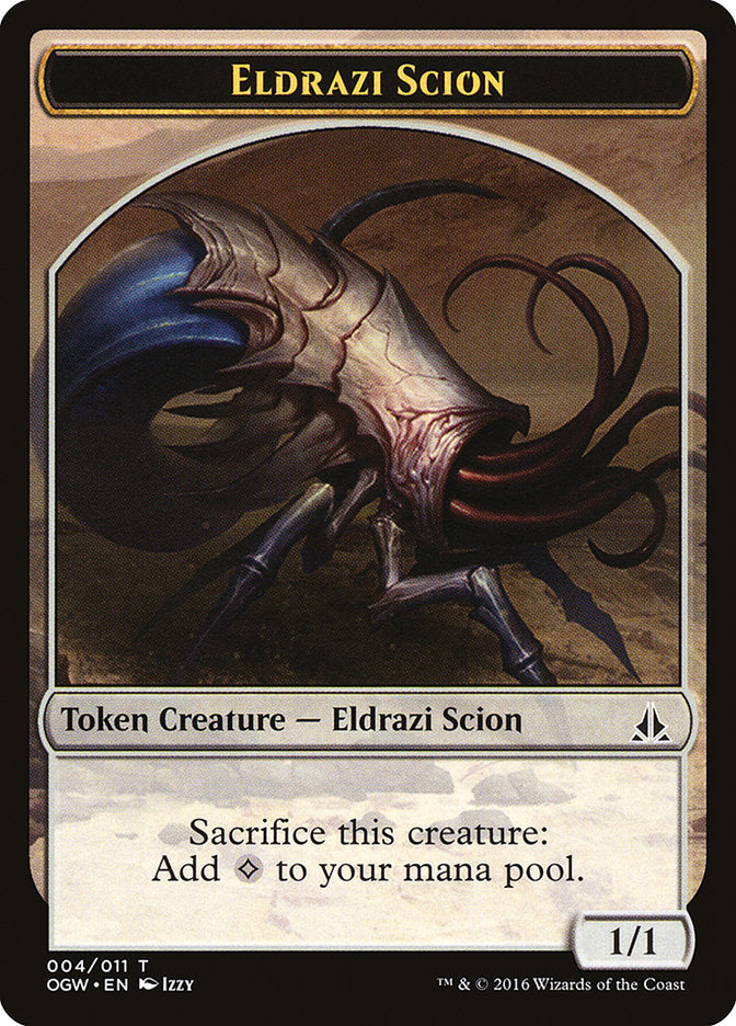 Eldrazi Scion (004/011) [Oath of the Gatewatch Tokens] | Lots Moore NSW