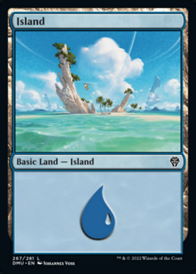 Island (267) [Dominaria United] | Lots Moore NSW