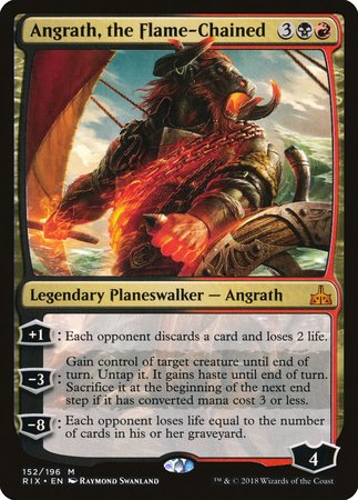 Angrath, the Flame-Chained [Rivals of Ixalan] | Lots Moore NSW