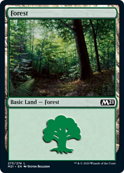 Forest (273) [Core Set 2021] | Lots Moore NSW