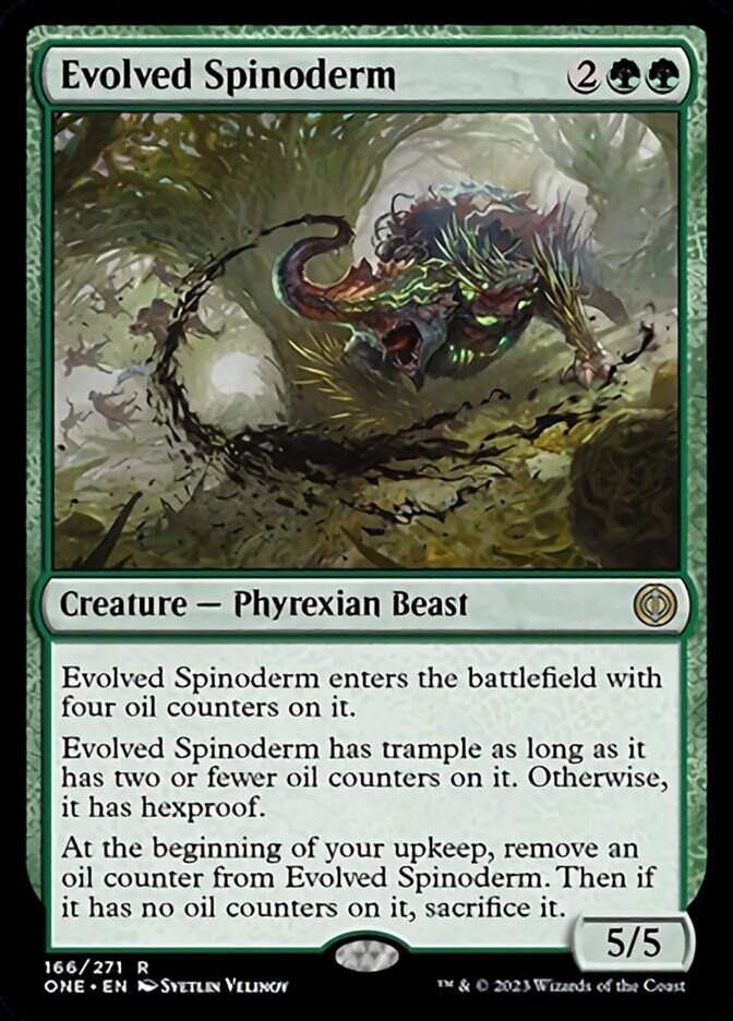 Evolved Spinoderm [Phyrexia: All Will Be One] | Lots Moore NSW