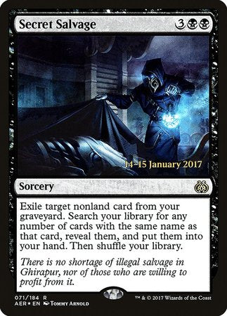 Secret Salvage [Aether Revolt Promos] | Lots Moore NSW