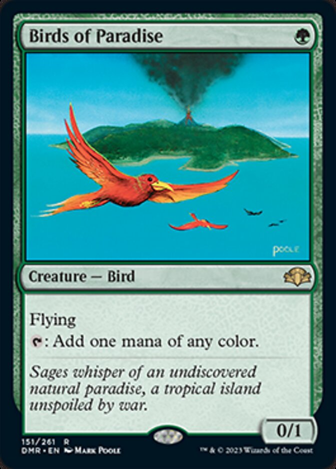 Birds of Paradise [Dominaria Remastered] | Lots Moore NSW