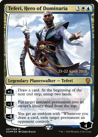 Teferi, Hero of Dominaria [Dominaria Promos] | Lots Moore NSW