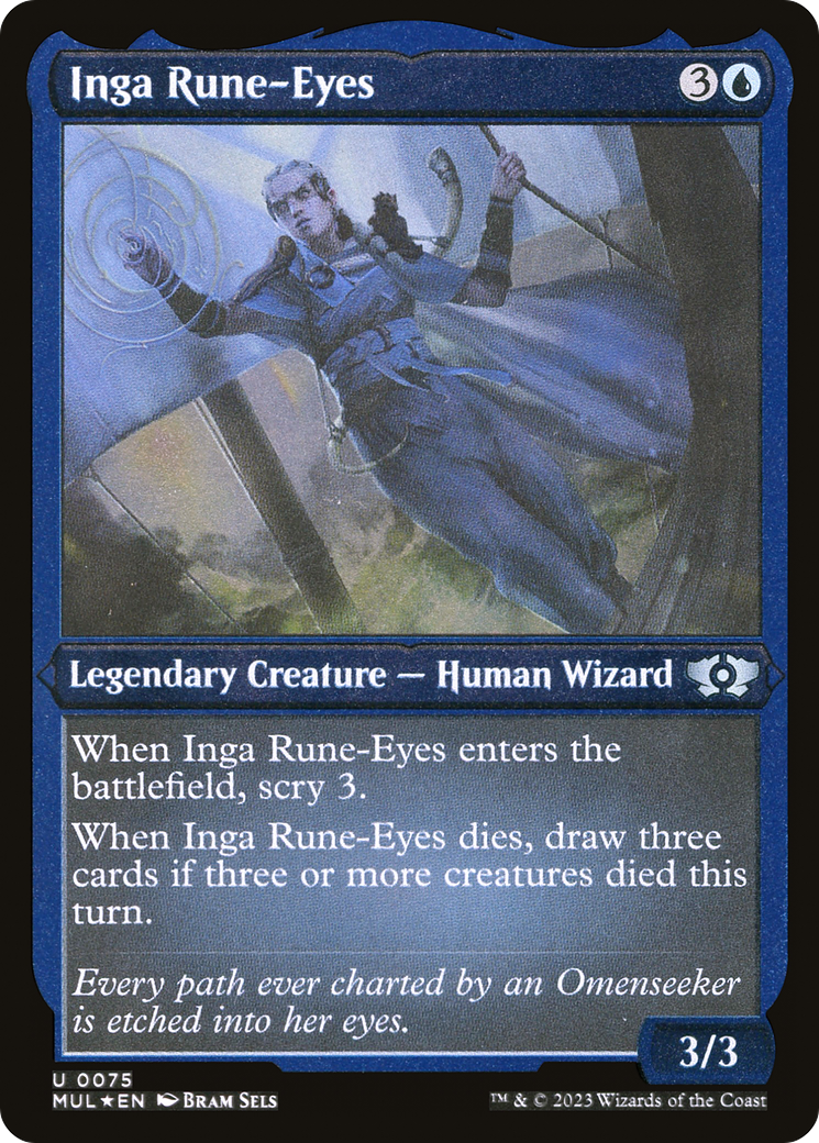 Inga Rune-Eyes (Foil Etched) [Multiverse Legends] | Lots Moore NSW