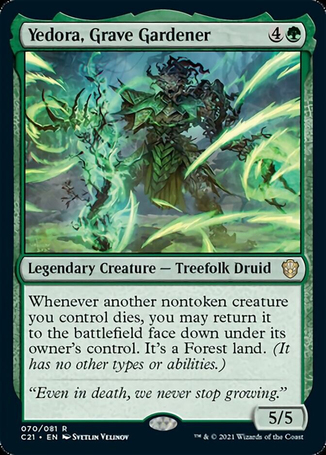 Yedora, Grave Gardener [Commander 2021] | Lots Moore NSW