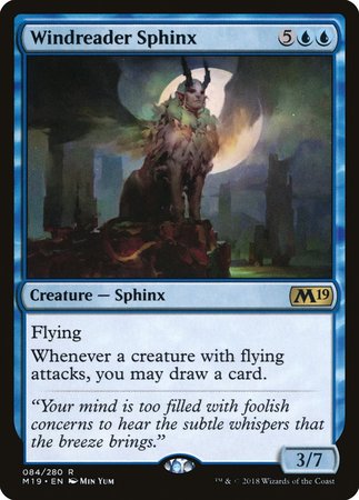 Windreader Sphinx [Core Set 2019] | Lots Moore NSW