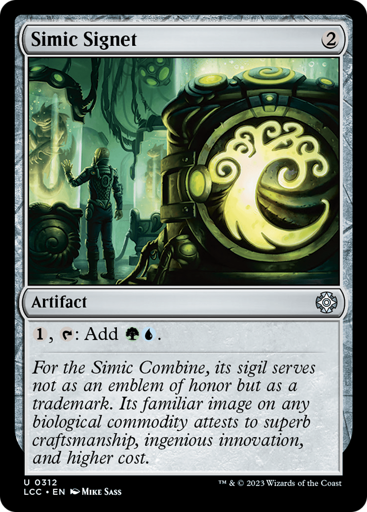 Simic Signet [The Lost Caverns of Ixalan Commander] | Lots Moore NSW