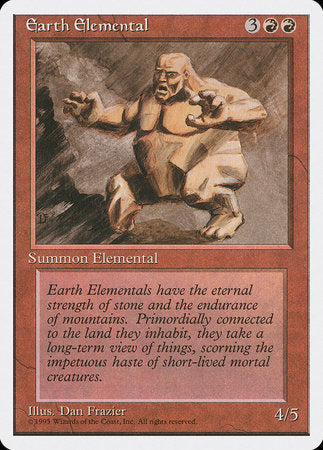Earth Elemental [Fourth Edition] | Lots Moore NSW