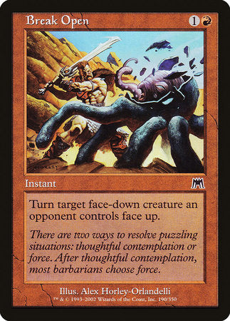 Break Open [Onslaught] | Lots Moore NSW