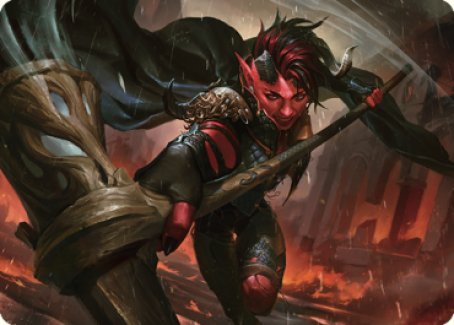 Karlach, Fury of Avernus Art Card (34) [Commander Legends: Battle for Baldur's Gate Art Series] | Lots Moore NSW