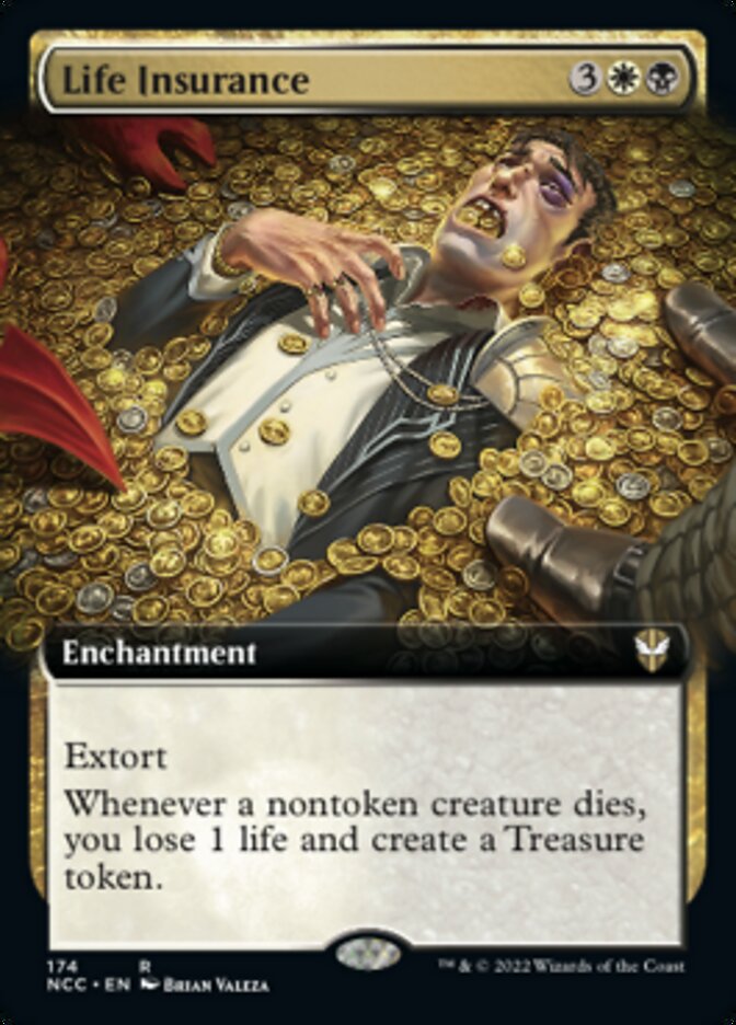 Life Insurance (Extended Art) [Streets of New Capenna Commander] | Lots Moore NSW