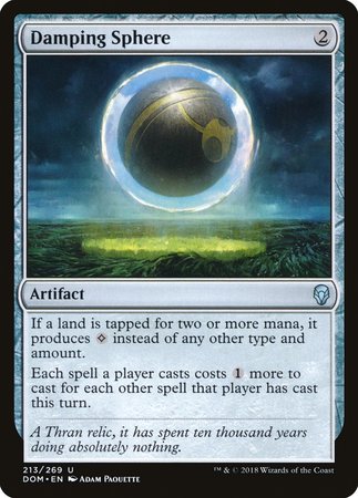 Damping Sphere [Dominaria] | Lots Moore NSW