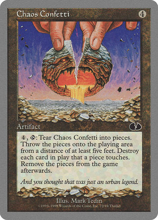 Chaos Confetti [Unglued] | Lots Moore NSW
