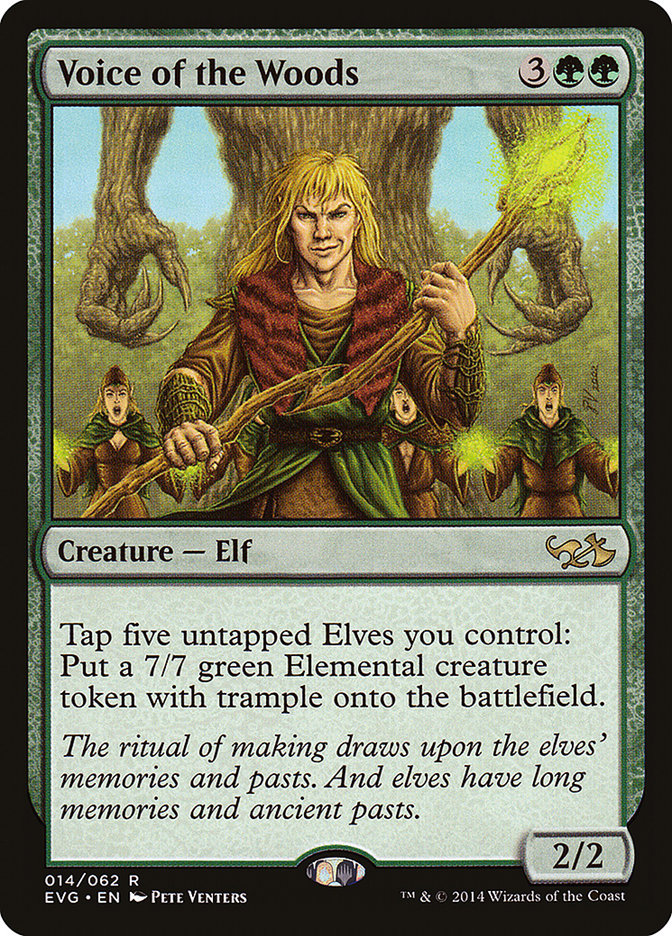 Voice of the Woods (Elves vs. Goblins) [Duel Decks Anthology] | Lots Moore NSW