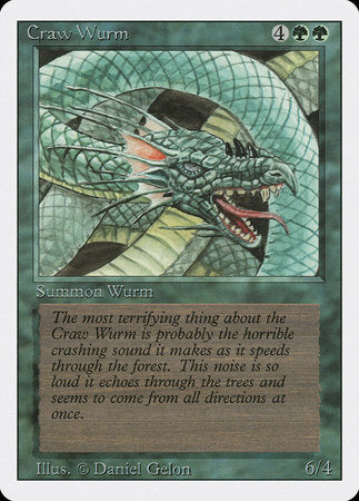 Craw Wurm [Revised Edition] | Lots Moore NSW