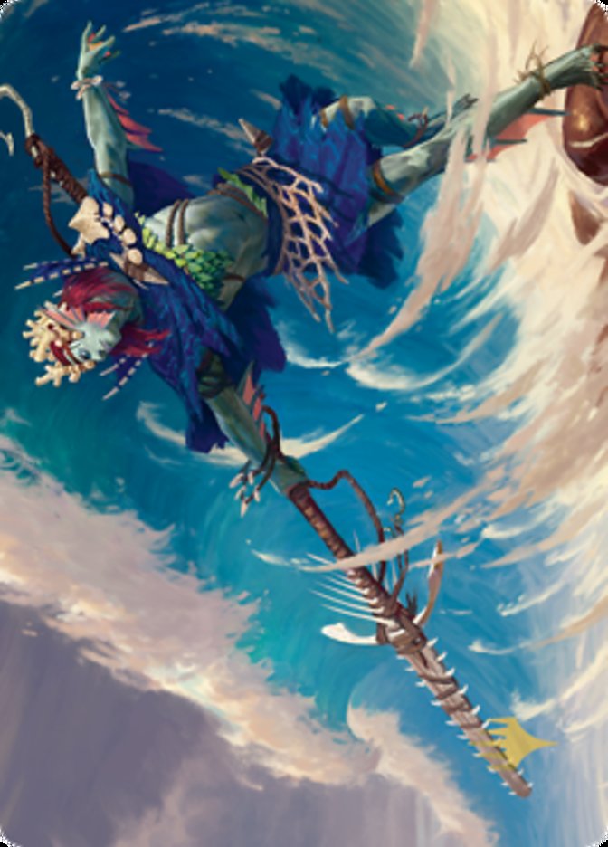 Tazeem Roilmage Art Card (Gold-Stamped Signature) [Zendikar Rising Art Series] | Lots Moore NSW