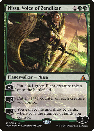 Nissa, Voice of Zendikar [Oath of the Gatewatch] | Lots Moore NSW