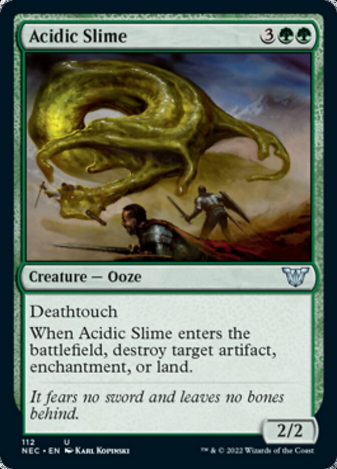 Acidic Slime [Kamigawa: Neon Dynasty Commander] | Lots Moore NSW