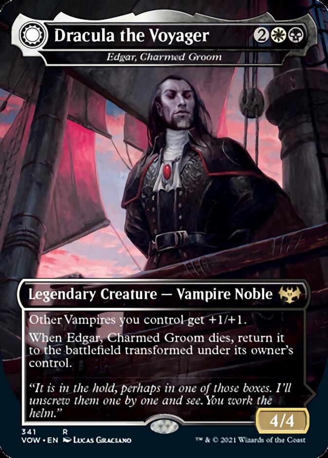 Edgar, Charmed Groom // Edgar Markov's Coffin - Dracula the Voyager // Casket of Native Earth [Innistrad: Crimson Vow] | Lots Moore NSW