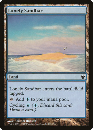 Lonely Sandbar [Duel Decks: Izzet vs. Golgari] | Lots Moore NSW