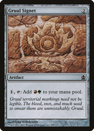 Gruul Signet [Commander 2011] | Lots Moore NSW