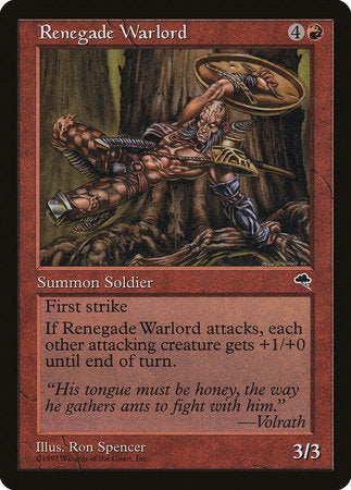 Renegade Warlord [Tempest] | Lots Moore NSW