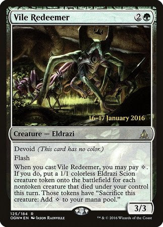 Vile Redeemer [Oath of the Gatewatch Promos] | Lots Moore NSW