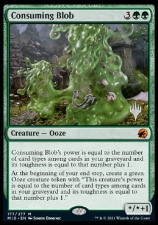 Consuming Blob (Promo Pack) [Innistrad: Midnight Hunt Promos] | Lots Moore NSW