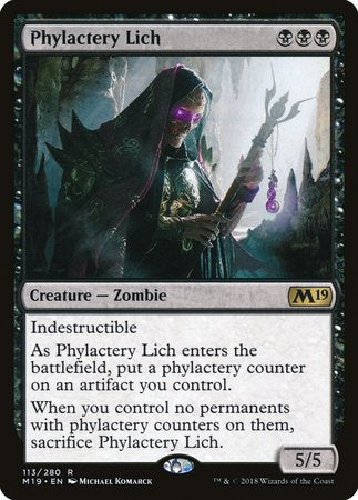 Phylactery Lich [Core Set 2019] | Lots Moore NSW