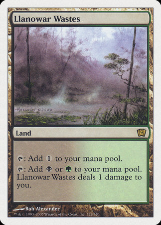 Llanowar Wastes [Ninth Edition] | Lots Moore NSW