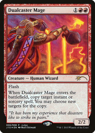 Dualcaster Mage [Judge Gift Cards 2015] | Lots Moore NSW