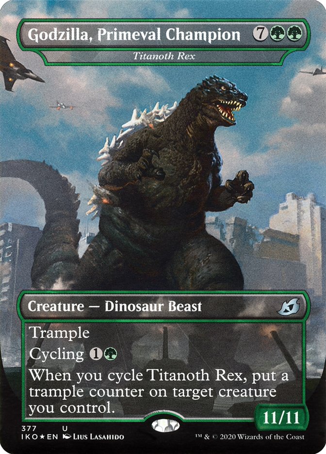 Titanoth Rex - Godzilla, Primeval Champion (Godzilla Series) [Ikoria: Lair of Behemoths] | Lots Moore NSW