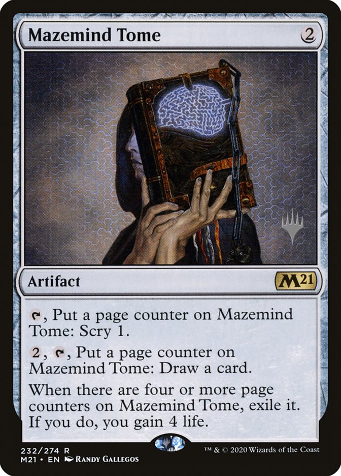 Mazemind Tome (Promo Pack) [Core Set 2021 Promos] | Lots Moore NSW