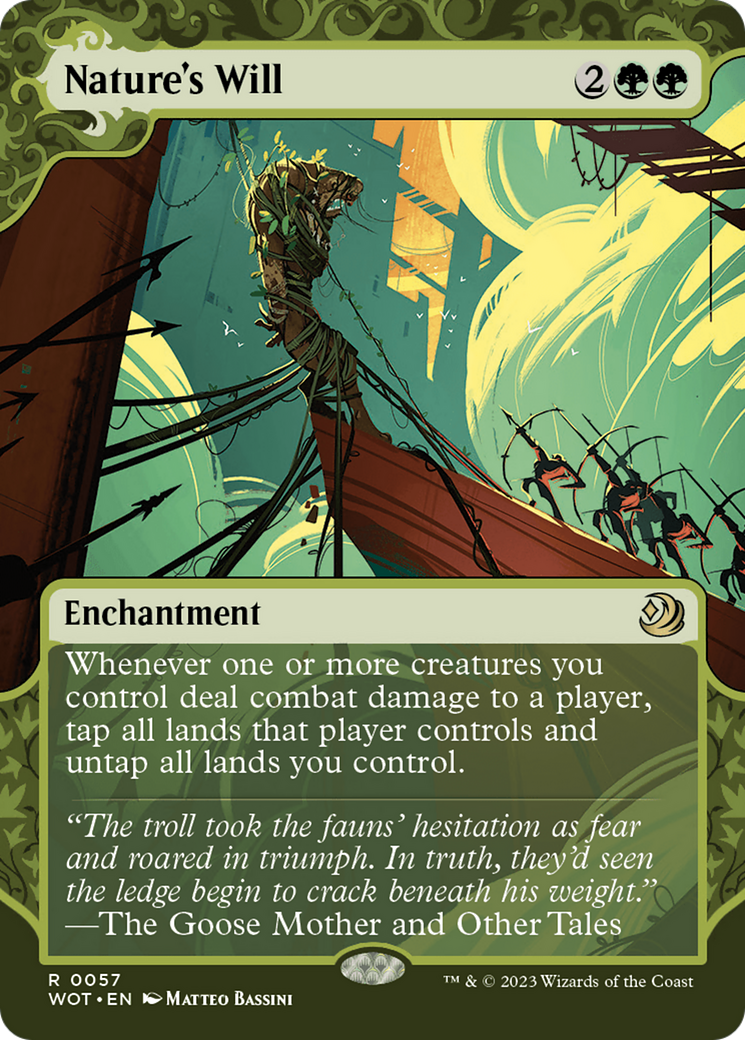 Nature's Will [Wilds of Eldraine: Enchanting Tales] | Lots Moore NSW