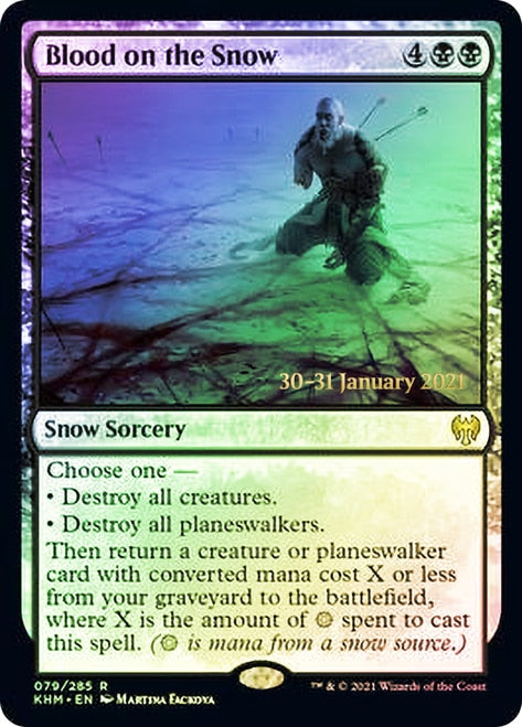 Blood on the Snow  [Kaldheim Prerelease Promos] | Lots Moore NSW