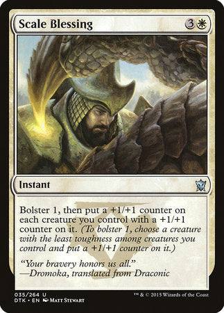 Scale Blessing [Dragons of Tarkir] | Lots Moore NSW
