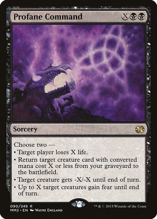 Profane Command [Modern Masters 2015] | Lots Moore NSW
