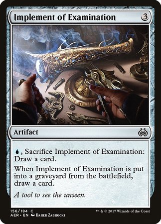 Implement of Examination [Aether Revolt] | Lots Moore NSW