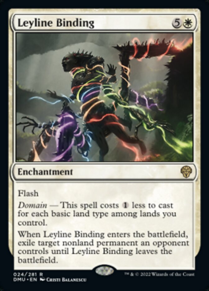 Leyline Binding [Dominaria United] | Lots Moore NSW