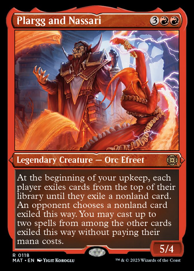Plargg and Nassari (Foil Etched) [March of the Machine: The Aftermath] | Lots Moore NSW