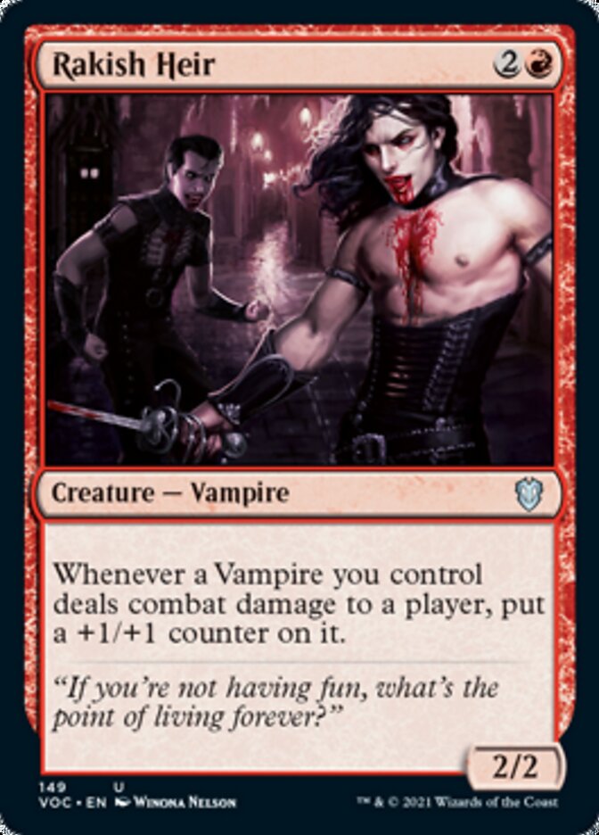 Rakish Heir [Innistrad: Crimson Vow Commander] | Lots Moore NSW