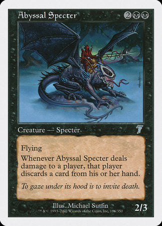 Abyssal Specter [Seventh Edition] | Lots Moore NSW