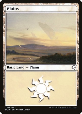 Plains (251) [Dominaria] | Lots Moore NSW